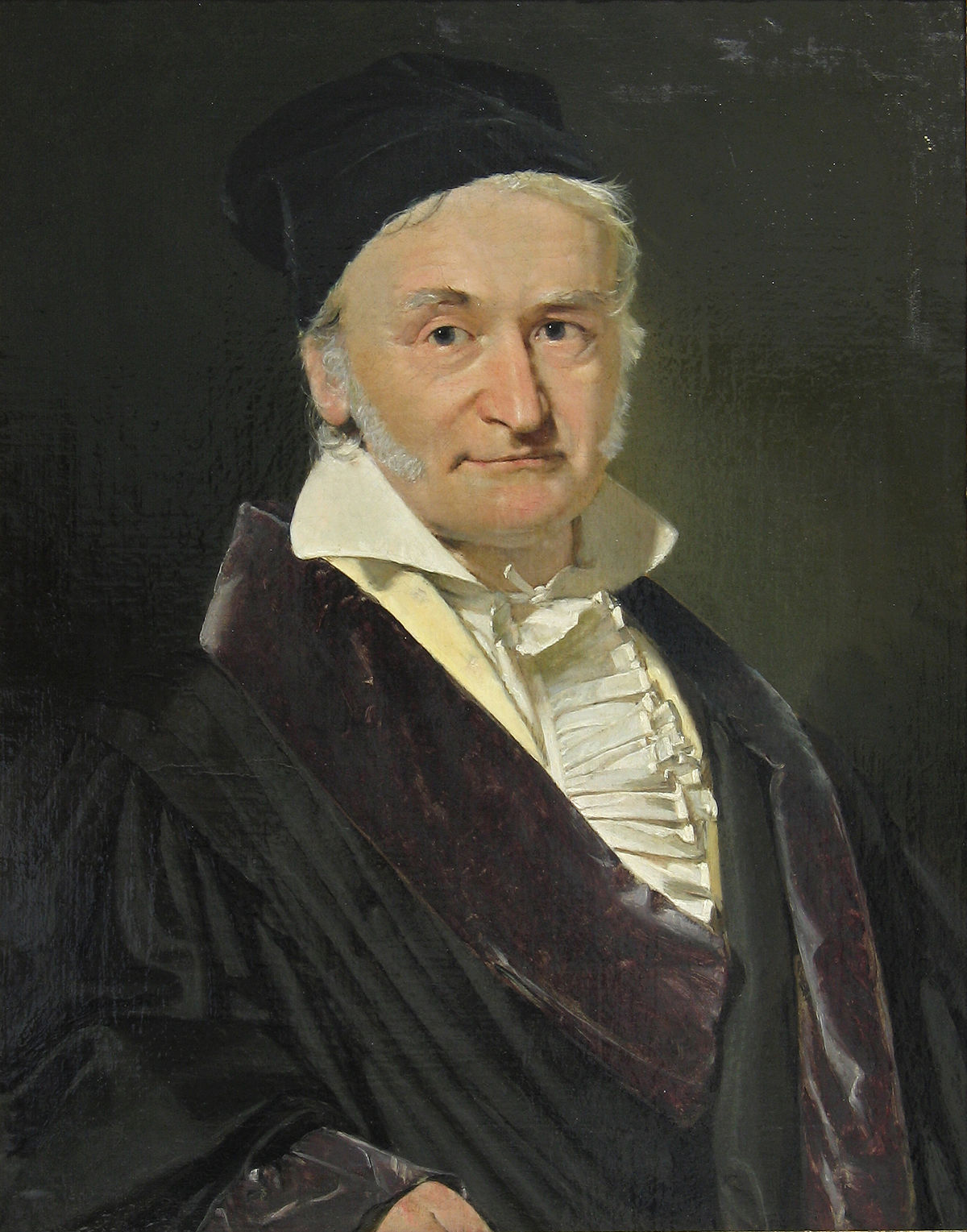 An image of Carl Friedrich Gauss, a famous mathematician from late in the 18th century.